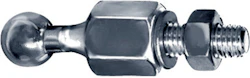 KULBULT RAK Ø 25 M16X45 PINNBU