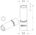 ks-tools Hylsy ks tools 1/4 8mm 6-kulmainen pitkä