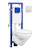 gustavsberg Seinä-wc paketti gustavsberg nordic3 all-in-one