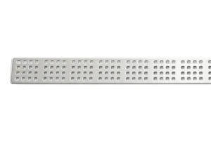 unidrain Ritilä unidrain 1604 square 800mm harjattu