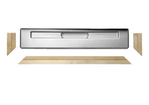 unidrain Asennussarja unidrain 1200mm h: 38mm