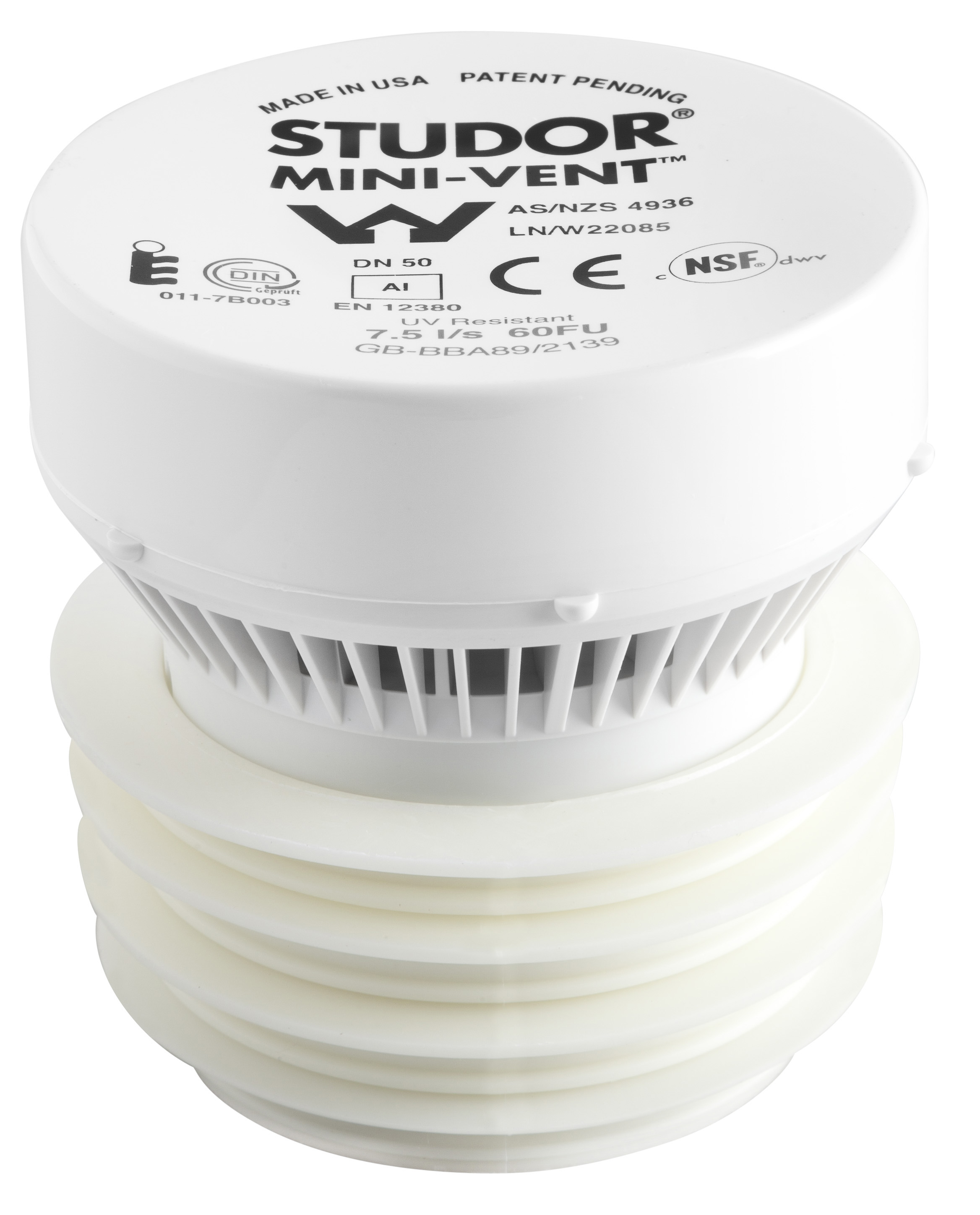 TILLUFTSVENTIL MINI-VENT 32/40/50/63MM