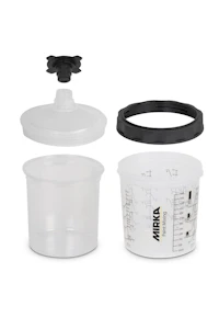 mirka Pcs kertakäyttöastia mirka 650ml, suodatin 125um 50kpl