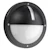 sg Armatur uno svart led 1100lm
