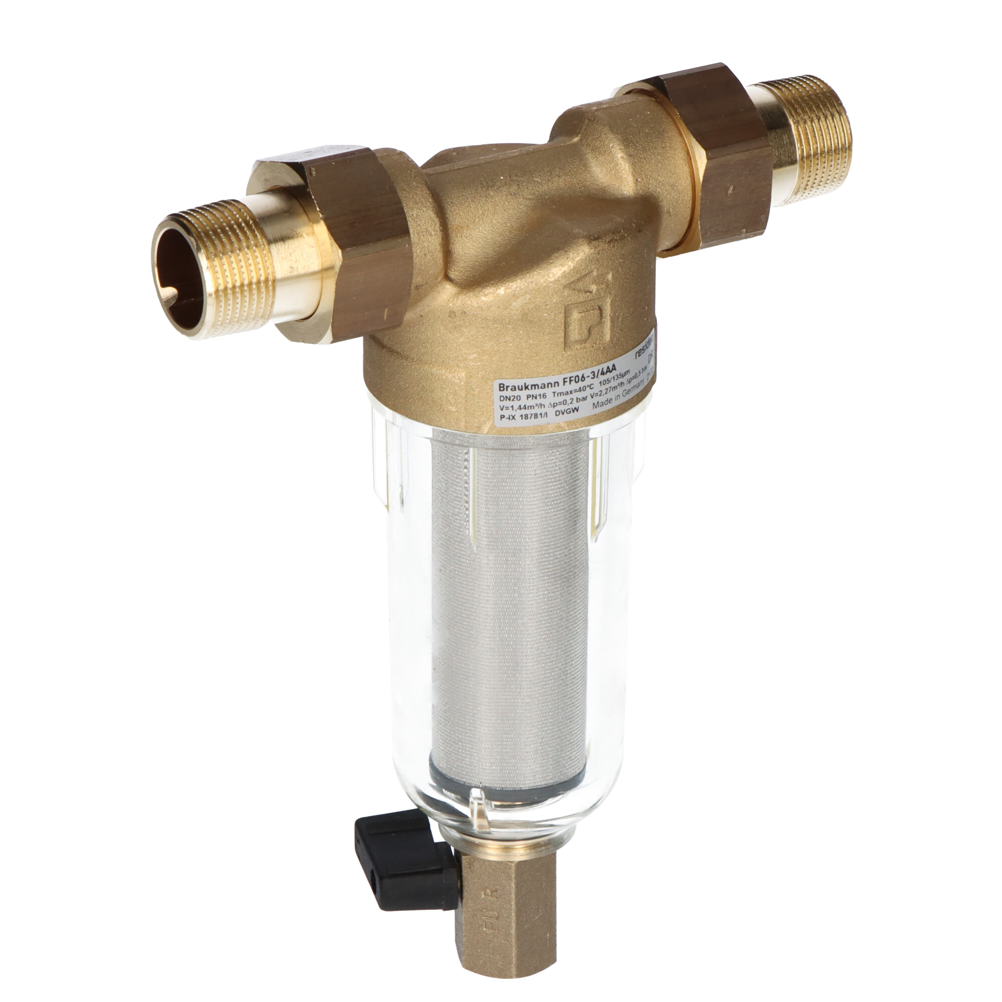 resideo Hienosuodatin honeywell home dn20 ff06 max +40 c pn16 3/4