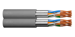 TIETOVERKKOK-HF CAT6A ONNLINE CAT6A U/FTP 2x4p HF Dca K500