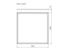 airam Led panel led qa 36w/840 square