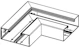 obo bettermann Kulmakappale obo gk-f70170 tasokulma pvc