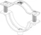 obo bettermann Putkikiinnike asg 732 44 g, 36-44mm, m6