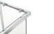 opal Suihkukaappi opal 8080 s kirkas lasi, checker takalasit