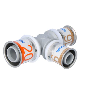 uponor Kompo t-haaraliitin uponor 20x16x16 s-press plus ppsu