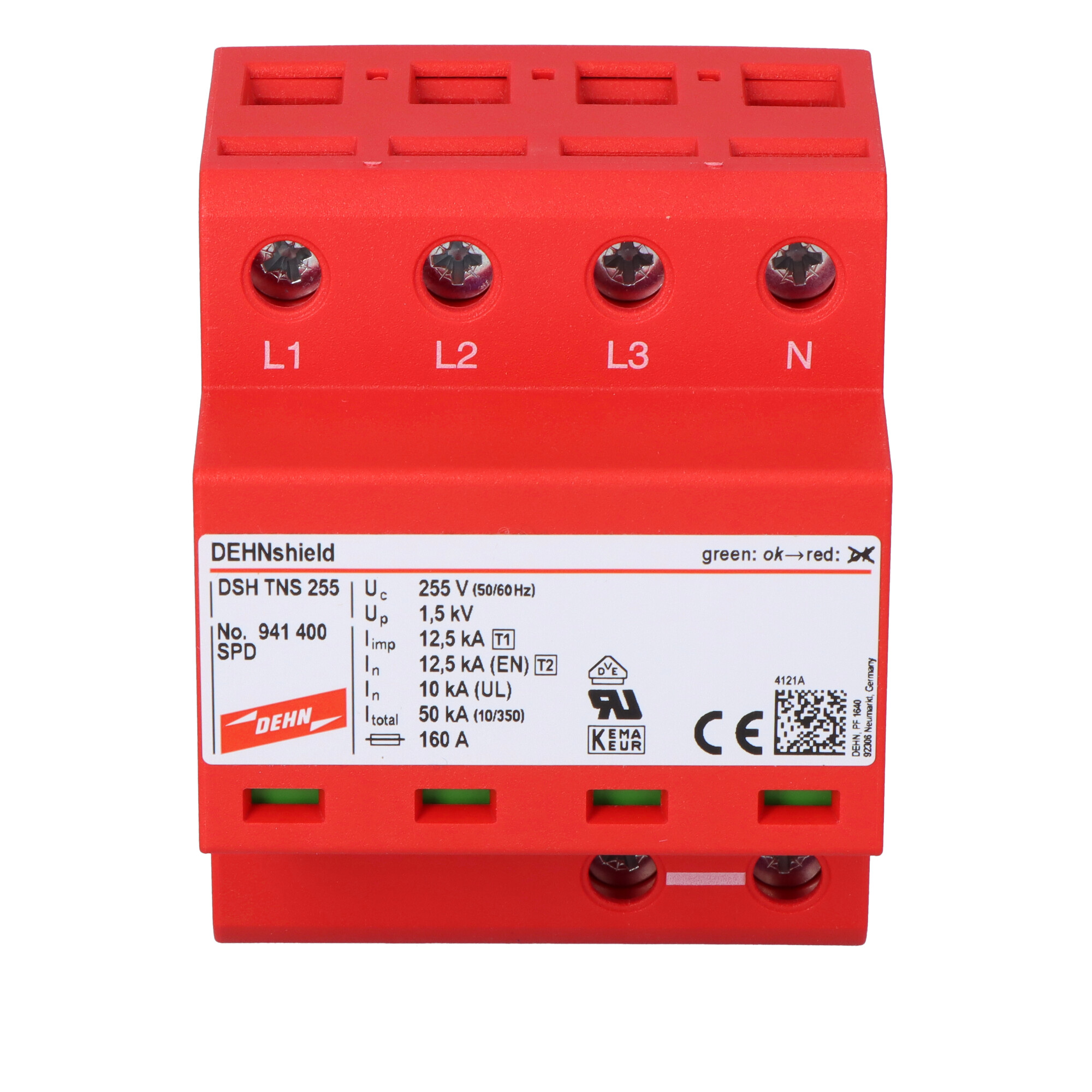 dehn+söhne Ylijännitesuoja dehnshield dsh tns 255
