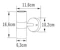 konstsmide Pihapiirivalaisin modena 7571-750 mu 2x35w gu10