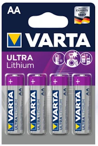 varta Varta ultra lithium aa bli 4