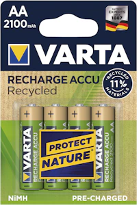 varta Varta rech.accu recyc. aa 2100mah bli 4