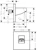 hansgrohe Piiloas.seinäliitin hg 24139000 pulsify 105 kromi