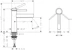 hansgrohe Pesuallashana hansgrohe 76023000 finoris 110 pv kromi