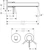 hansgrohe Piiloas.pesuallashana hansgroh 76050670 finoris seinä must