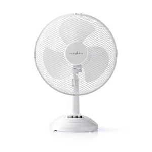 nedis Pöytätuuletin nedis 30cm 30w 3-vaihteinen valk