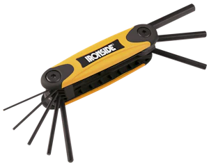 ironside Hexnyckelsats ironside vikbar 8st