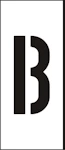 MÄRKSYSTEM H25 VIT BOKSTAV B