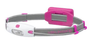 led lenser Otsa-/kypärävalaisin led lense neo pinkki 90lm