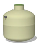BAGA SLAMAVSKILJ. 4000L 2-HUSHÅLL