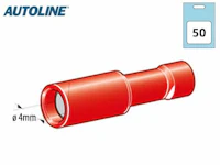 PYÖRÖLIITIN NAARAS 4MM PUNAINEN 50 KPL/PKT