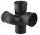 silent-pp Db kaksoishaarayhde silent-pp 90x75x90x87,5 pp
