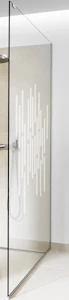 unidrain Suihkuseinä unidrain 5110 oikea stripe 1000mm