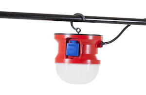 garo Bygglampa ball 230v led