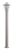 airam Käpylä bollard pihapiirival ip44 e27 glc rst h1100