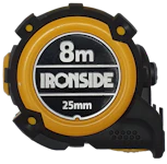 MÅTTBAND IRONSIDE 8M SJÄLVLÅSANDE