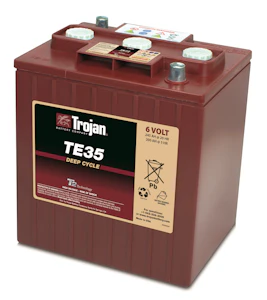 trojan Akku lyijy avoin trojan te-35-ap 6v 245ah
