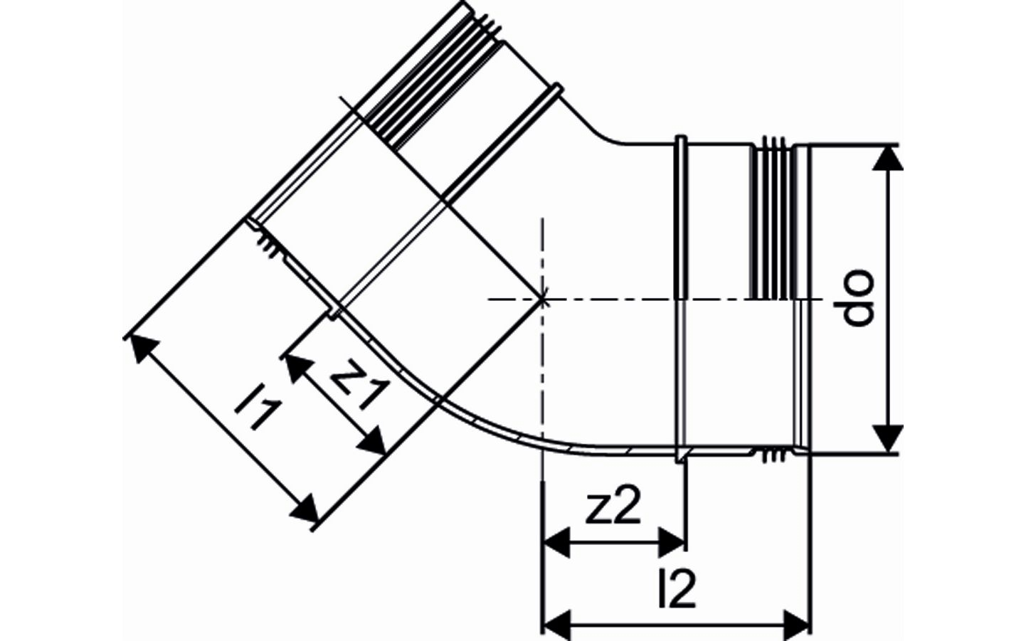 uponor Käyrä uponor 200x45