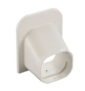 inaba slimduct Asennuskanava inaba valkoinen seinäläpiv suora sp-100-w