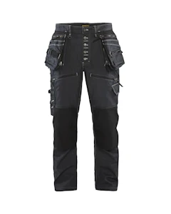 blåkläder Riipputaskuhousut blåkläder koko d88 sininen/musta