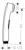hansgrohe Käsisuihku hansgrohe 28338002 bidette