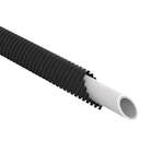 LATTIALÄMMITYSPUTKI RAUHEAT 25x2,3/34 SUOJAP. 50m PERT