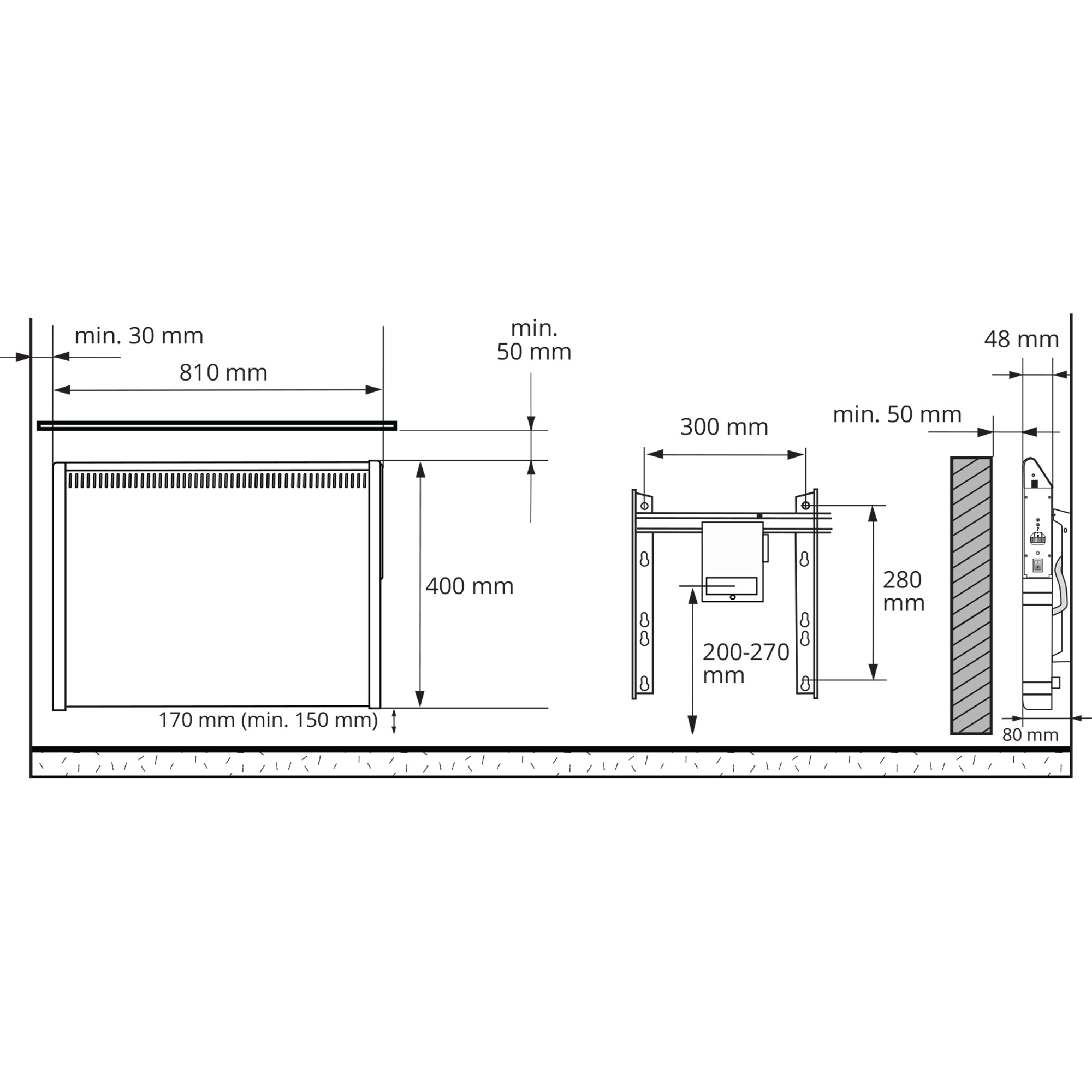 ensto Lämmitin roti5-bt 500w k 40x81