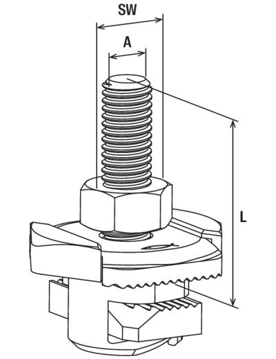 fischer Pikakiinnityspala fhs zn fisc 8x100mm clix fls kiskolle