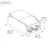hide-a-lite Alasvalo comfort twist ip44 470lm 6,5w 2/3/4k tilt bl