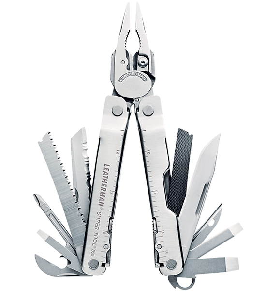 MONITOIMITYÖKALU LEATHERMAN SUPER TOOL 300 NAHKAKOTELOLLA
