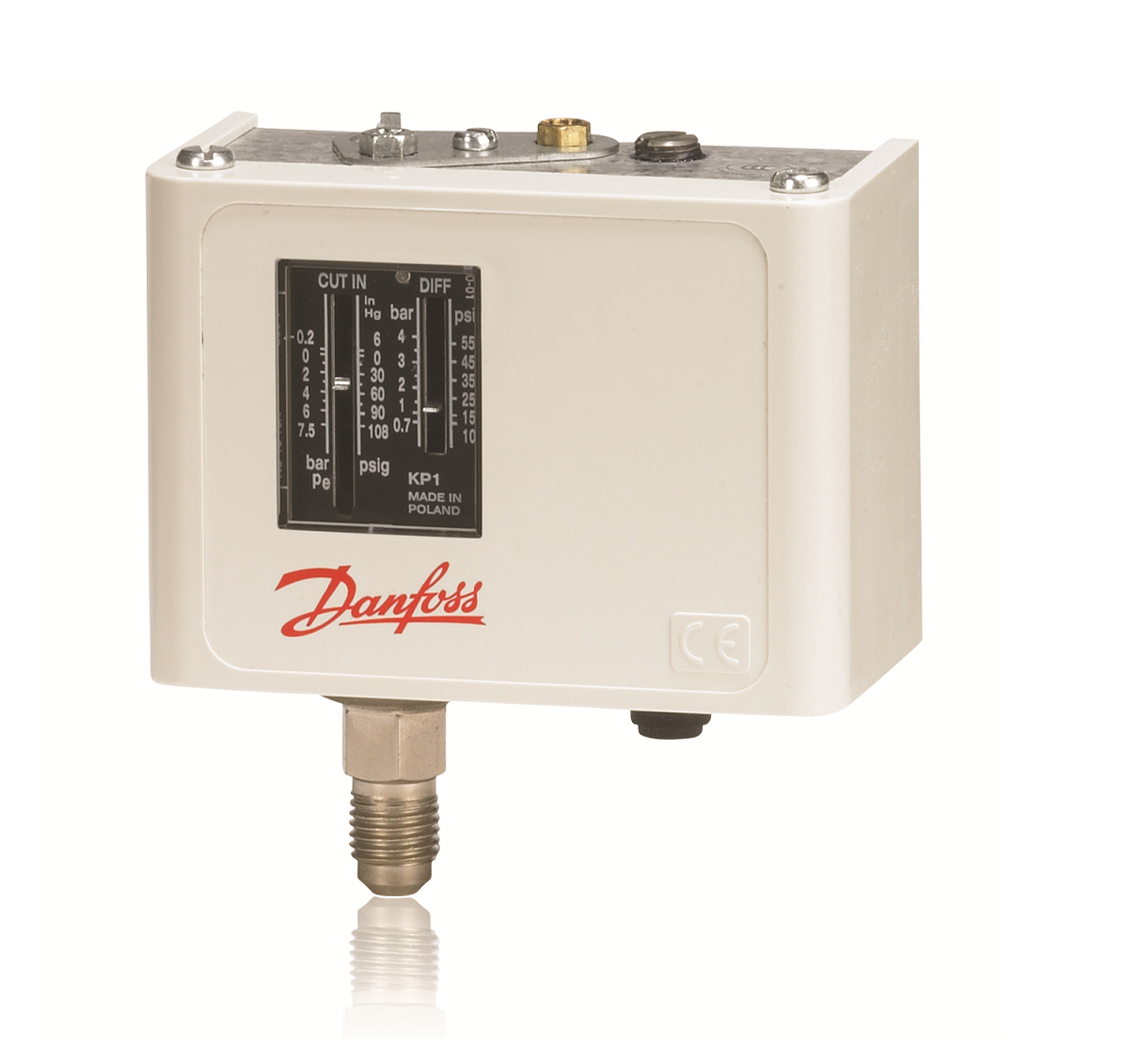 PRESSOSTAATTI DANFOSS KP1 MATALAPAINE 060-110166