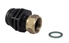 QE SUORALIITIN PPM UPONOR 1X3/4 UK/SK MUTTERI PPSU