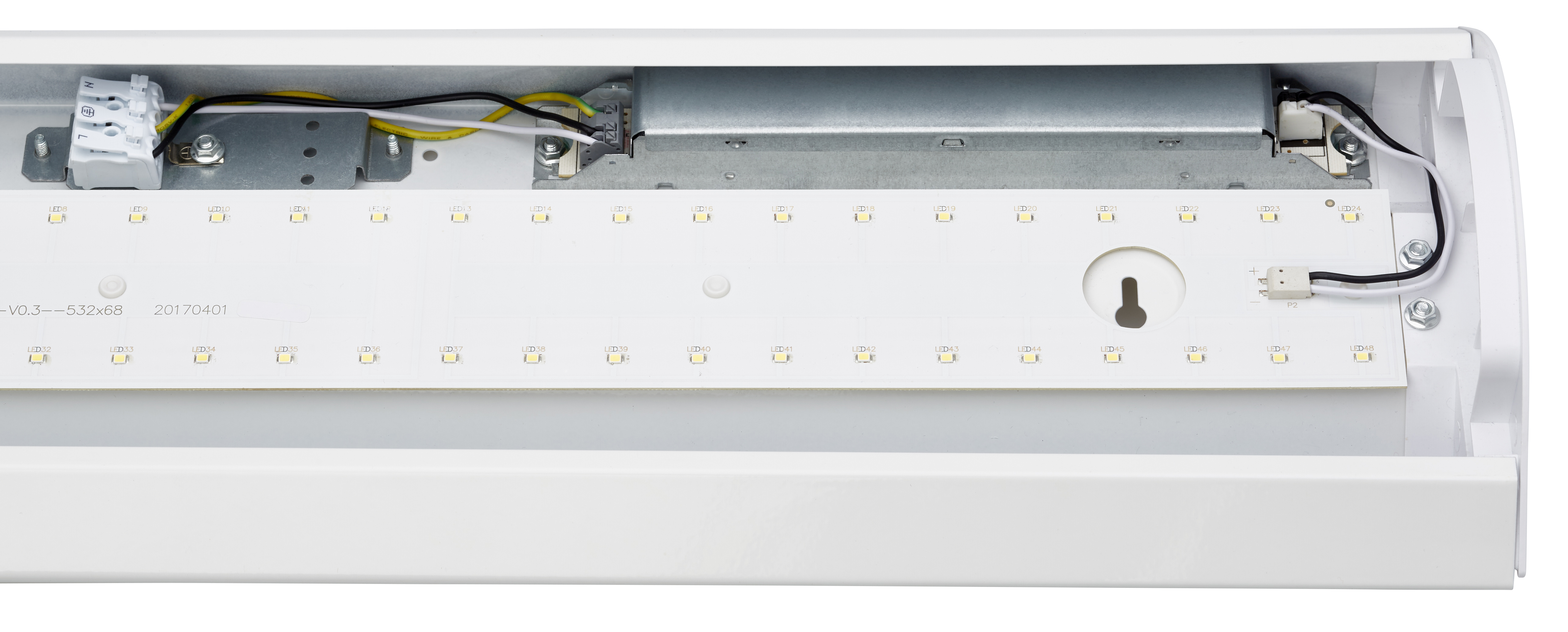 onnline Yleisvalaisin ledina 20w/840 584mm 2100lm