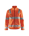 SOFTSHELLTAKKI BLÅKLÄDER 4838 25175300 ORANS HI-VIS KOKO XL