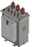 JAKELUMUUNTAJA SSE 200 kVA T2 20/1/0.4 kV