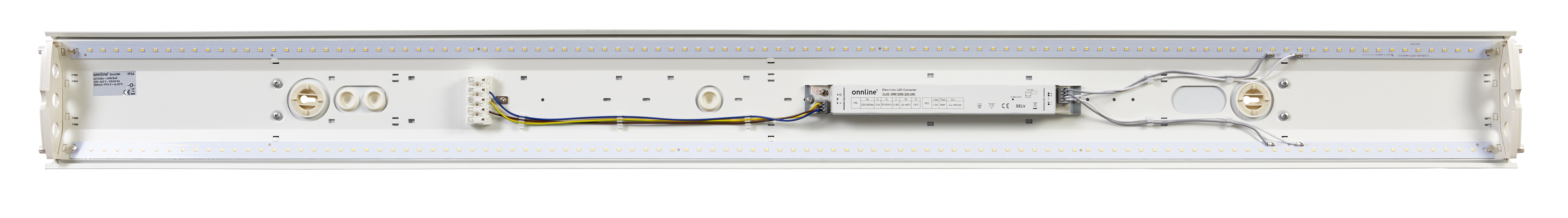 onnline Yleisvalaisin onnuni ip44 60w/840 6000 lm 1500mm va