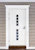 abloy Painike ulko abloy forum 4/007 ms musta 60-80mm